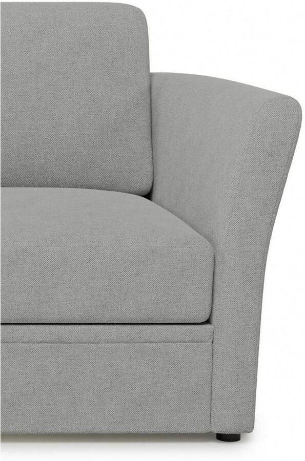 Home affaire Hoekbank Lavars L-vorm slaapbank met slaapfunctie en bergruimte in twee verschillende stofkwaliteiten - Foto 2