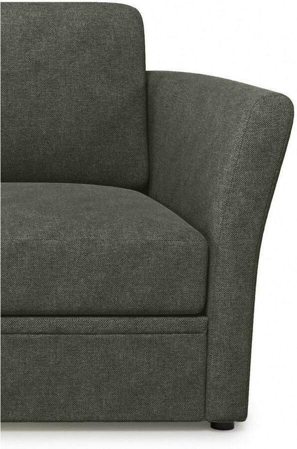 Home affaire Hoekbank Lavars L-vorm slaapbank met slaapfunctie en bergruimte in twee verschillende stofkwaliteiten - Foto 2