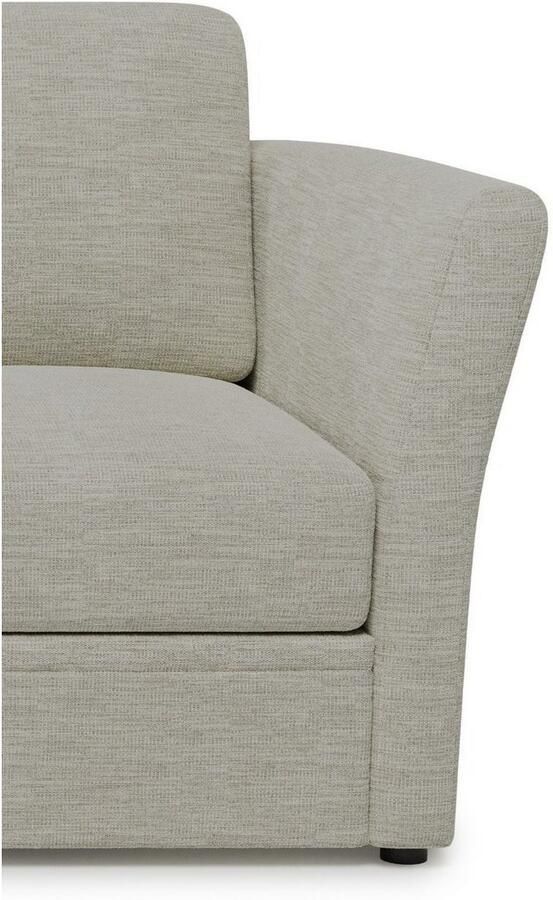 Home affaire Hoekbank Lavars L-vorm slaapbank met slaapfunctie en bergruimte in twee verschillende stofkwaliteiten - Foto 2