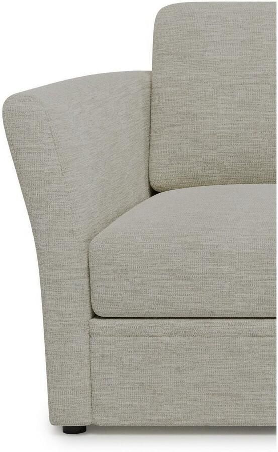 Home affaire Hoekbank Lavars L-vorm slaapbank met slaapfunctie en bergruimte in twee verschillende stofkwaliteiten - Foto 2