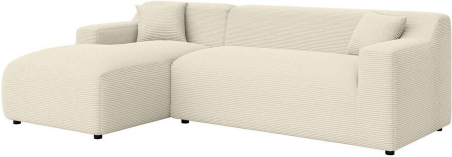 Home affaire Hoekbank LILLIANA designsofa L-vorm met recamiere rechts links bestelbaar - Foto 5