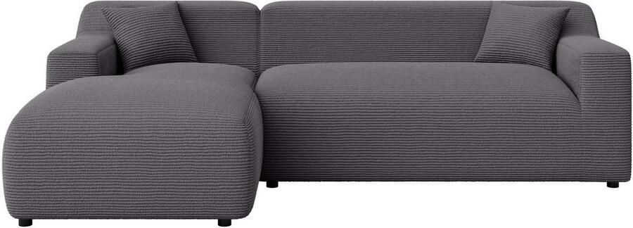 Home affaire Hoekbank LILLIANA designsofa L-vorm met recamiere rechts links bestelbaar - Foto 7