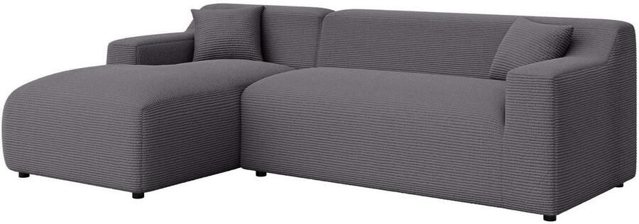 Home affaire Hoekbank LILLIANA designsofa L-vorm met recamiere rechts links bestelbaar - Foto 5