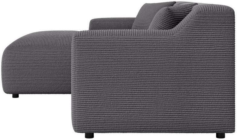 Home affaire Hoekbank LILLIANA designsofa L-vorm met recamiere rechts links bestelbaar - Foto 4