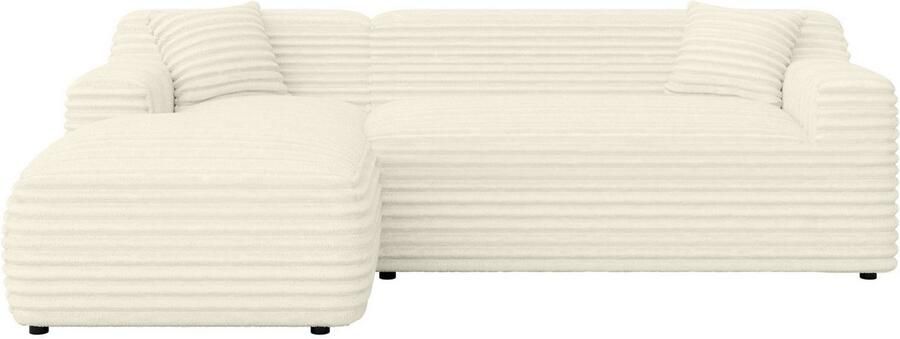 Home affaire Hoekbank LILLIANA designsofa L-vorm met recamiere rechts links bestelbaar - Foto 7