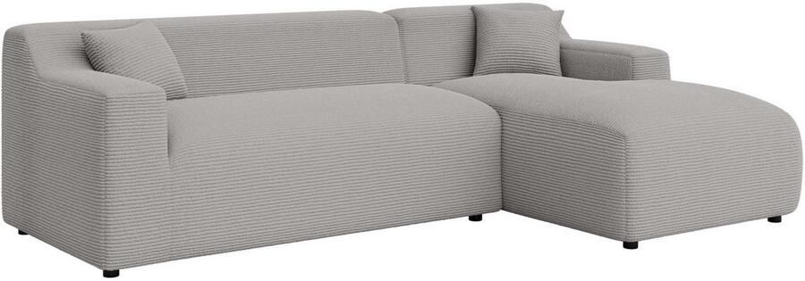 Home affaire Hoekbank LILLIANA designsofa L-vorm met recamiere rechts links bestelbaar - Foto 5