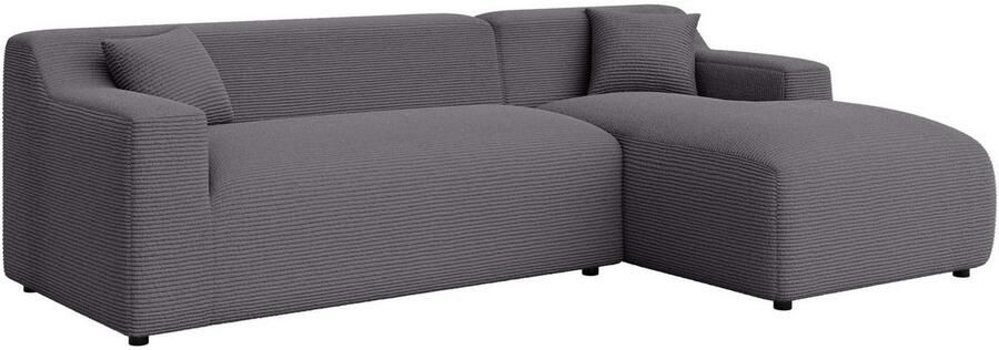 Home affaire Hoekbank LILLIANA designsofa L-vorm met recamiere rechts links bestelbaar - Foto 5