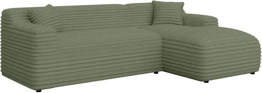 Home affaire Hoekbank LILLIANA designsofa L-vorm met recamiere rechts links bestelbaar - Foto 5