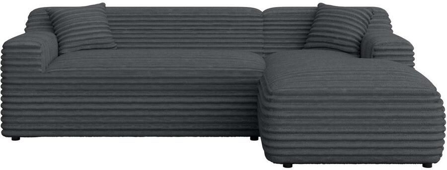 Home affaire Hoekbank LILLIANA designsofa L-vorm met recamiere rechts links bestelbaar - Foto 7