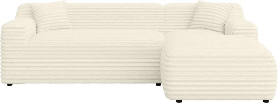 Home affaire Hoekbank LILLIANA designsofa L-vorm met recamiere rechts links bestelbaar - Foto 7