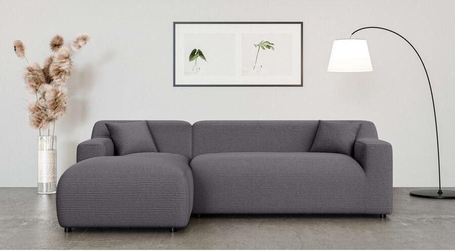 Home affaire Hoekbank LILLIANA designsofa L-vorm met recamiere rechts links bestelbaar - Foto 3