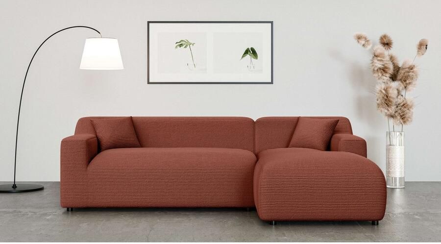 Home affaire Hoekbank LILLIANA designsofa L-vorm met recamiere rechts links bestelbaar - Foto 3