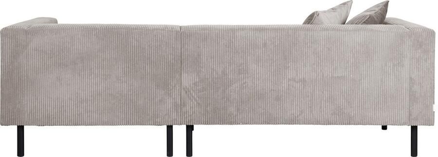 Home affaire Hoekbank Lillibeth L-vorm designbank afmetingen B D H: 240 173 83 cm Sierkussen als tweezijdig te gebruiken kussen in fluwelige look of cord - Foto 7