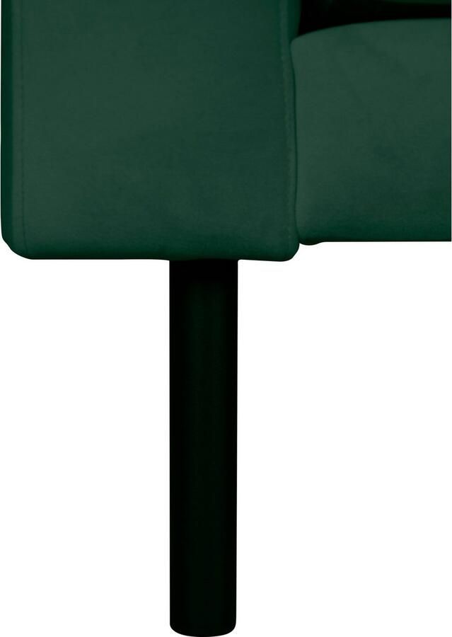 Home affaire 2-zitsbank Lillibeth designbank met golfondersteuning afmetingen B D H: 155 74 83 cm - Foto 3