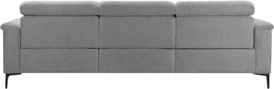 Home affaire Hoekbank Lund L-vorm 261 cm handmatige of elektrische relaxfunctie (met USB-A)