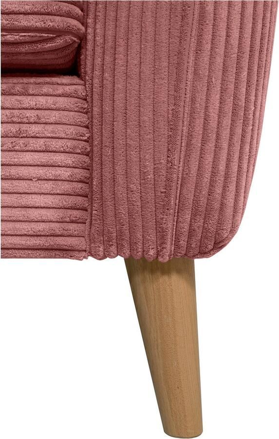 Home affaire Hoekbank MARSEILLE 278 202 cm L-vorm ottoman rechts links verschillende bekledingen - Foto 2