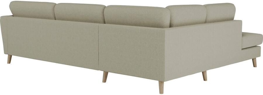 Home affaire Hoekbank MARSEILLE 278 202 cm L-vorm ottoman rechts links verschillende bekledingen - Foto 6