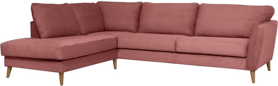 Home affaire Hoekbank MARSEILLE 278 202 cm L-vorm ottoman rechts links verschillende bekledingen - Foto 7