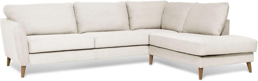 Home affaire Hoekbank MARSEILLE 278 202 cm L-vorm ottoman rechts links verschillende bekledingen - Foto 7