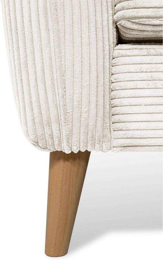 Home affaire Hoekbank MARSEILLE 278 202 cm L-vorm ottoman rechts links verschillende bekledingen