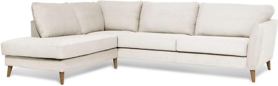 Home affaire Hoekbank MARSEILLE 278 202 cm L-vorm ottoman rechts links verschillende bekledingen - Foto 7