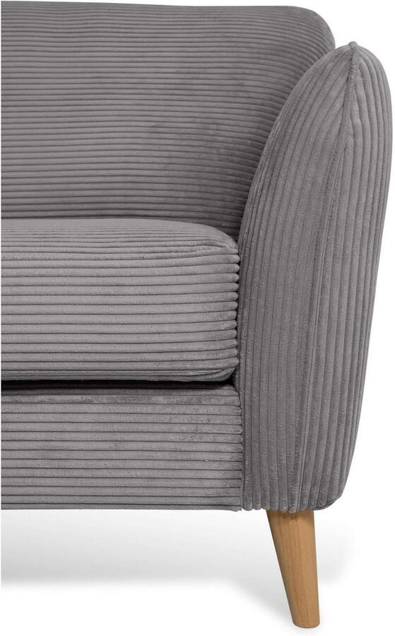 Home affaire Hoekbank MARSEILLE 278 202 cm L-vorm ottoman rechts links verschillende bekledingen - Foto 3