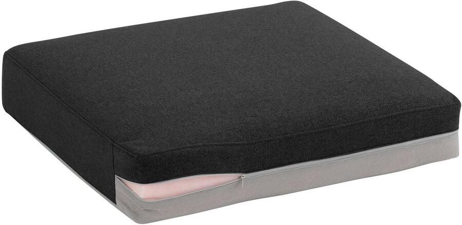 Home affaire Hoekbank MARSEILLE 278 278 cm L-vorm geweven stof vlakke weefsel viltlook - Foto 6