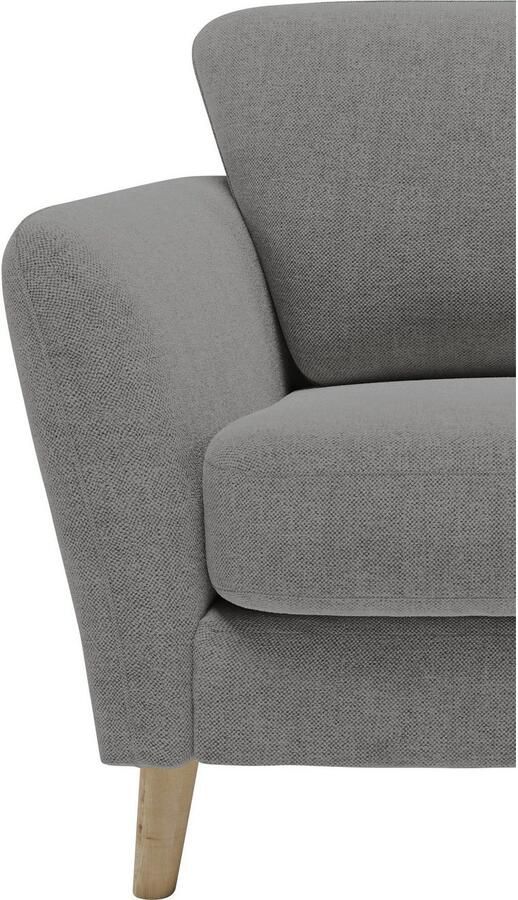 Home affaire Hoekbank MARSEILLE 278 278 cm L-vorm geweven stof vlakke weefsel viltlook - Foto 3