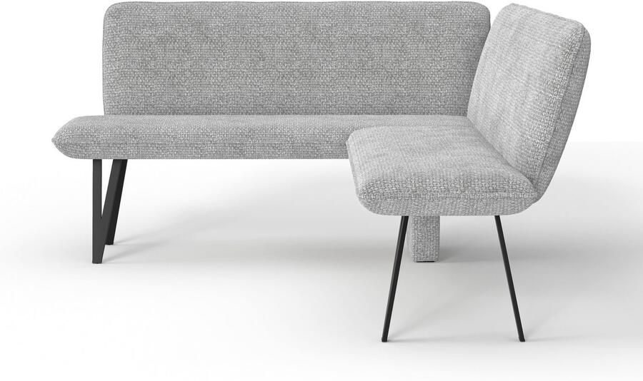 Home affaire Hoekbank Mily Keukenbank Kussenbank Eettafelbank 205x164 cm Moderne bank en kleuren aantal zitplaatsen: 5 vrij in de ruimte te plaatsen - Foto 4