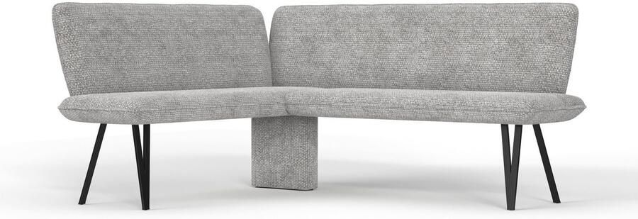 Home affaire Hoekbank Mily Keukenbank Kussenbank Eettafelbank 205x164 cm Moderne bank en kleuren aantal zitplaatsen: 5 vrij in de ruimte te plaatsen - Foto 8