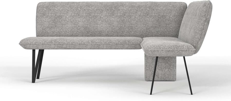 Home affaire Hoekbank Mily Keukenbank Kussenbank Eettafelbank 205x164 cm Moderne bank en kleuren aantal zitplaatsen: 5 vrij in de ruimte te plaatsen - Foto 6