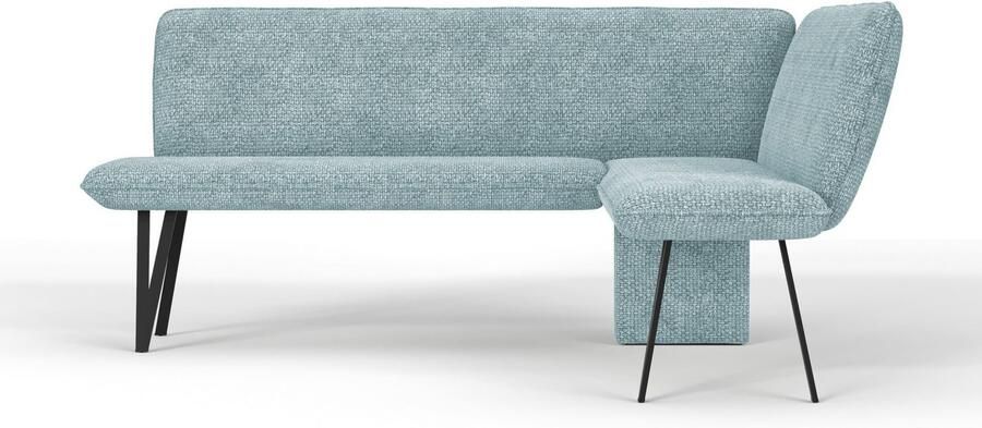 Home affaire Hoekbank Mily Keukenbank Kussenbank Eettafelbank 205x164 cm Moderne bank en kleuren aantal zitplaatsen: 5 vrij in de ruimte te plaatsen - Foto 6