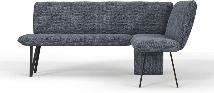 Home affaire Hoekbank Mily Keukenbank Kussenbank Eettafelbank 205x164 cm Moderne bank en kleuren aantal zitplaatsen: 5 vrij in de ruimte te plaatsen - Foto 6