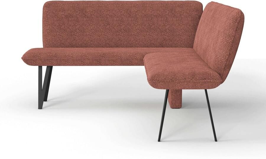 Home affaire Hoekbank Mily Keukenbank Kussenbank Eettafelbank 205x164 cm Moderne bank en kleuren aantal zitplaatsen: 5 vrij in de ruimte te plaatsen - Foto 3