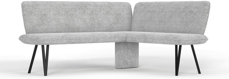 Home affaire Hoekbank Mily Keukenbank Kussenbank Eettafelbank 205x164 cm Moderne bank en kleuren aantal zitplaatsen: 5 vrij in de ruimte te plaatsen - Foto 7