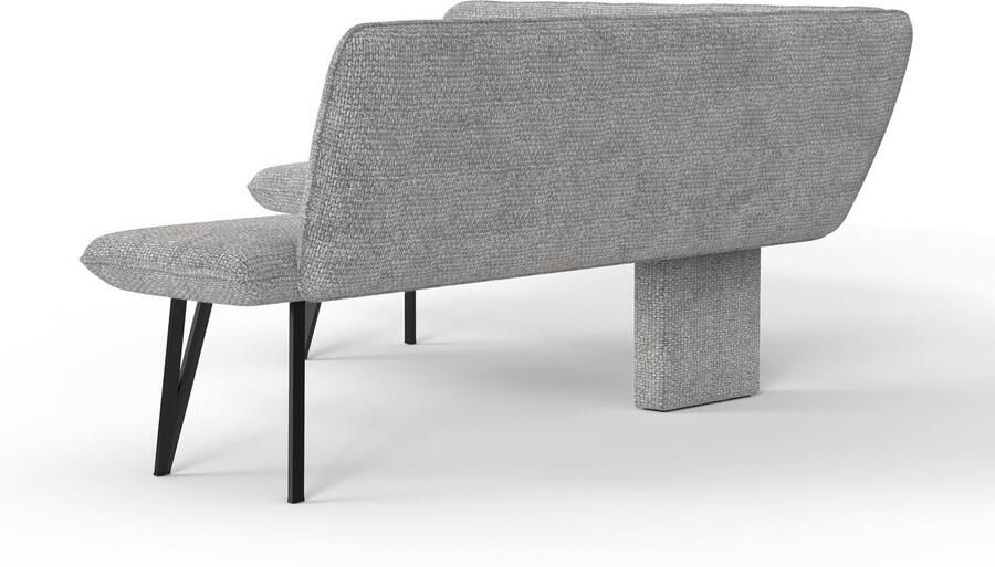 Home affaire Hoekbank Mily Keukenbank Kussenbank Eettafelbank 205x164 cm Moderne bank en kleuren aantal zitplaatsen: 5 vrij in de ruimte te plaatsen - Foto 5