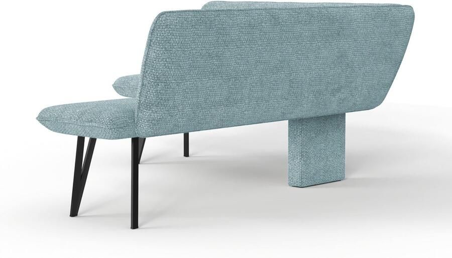 Home affaire Hoekbank Mily Keukenbank Kussenbank Eettafelbank 205x164 cm Moderne bank en kleuren aantal zitplaatsen: 5 vrij in de ruimte te plaatsen - Foto 3