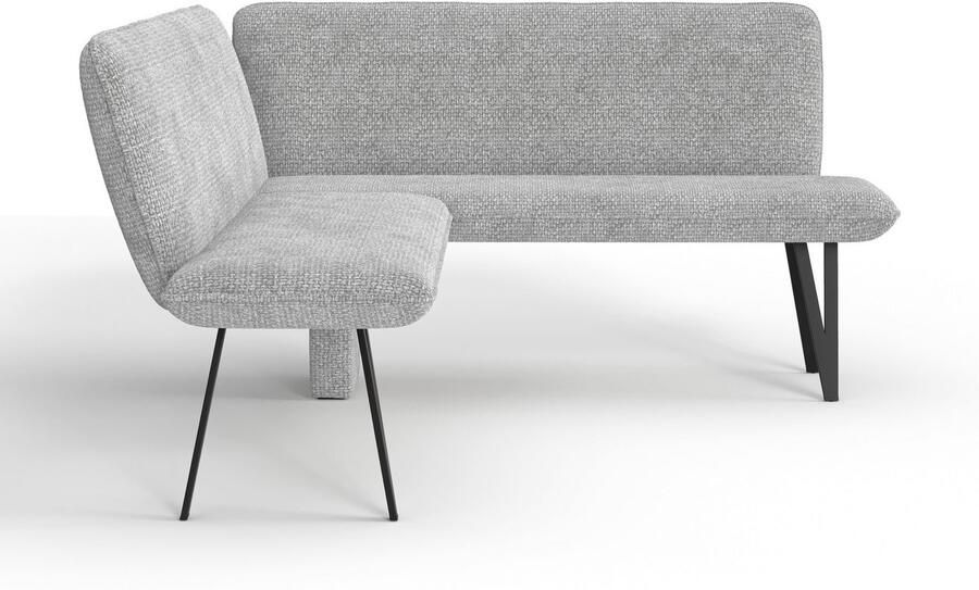 Home affaire Hoekbank Mily Keukenbank Kussenbank Eettafelbank 205x164 cm Moderne bank en kleuren aantal zitplaatsen: 5 vrij in de ruimte te plaatsen - Foto 3