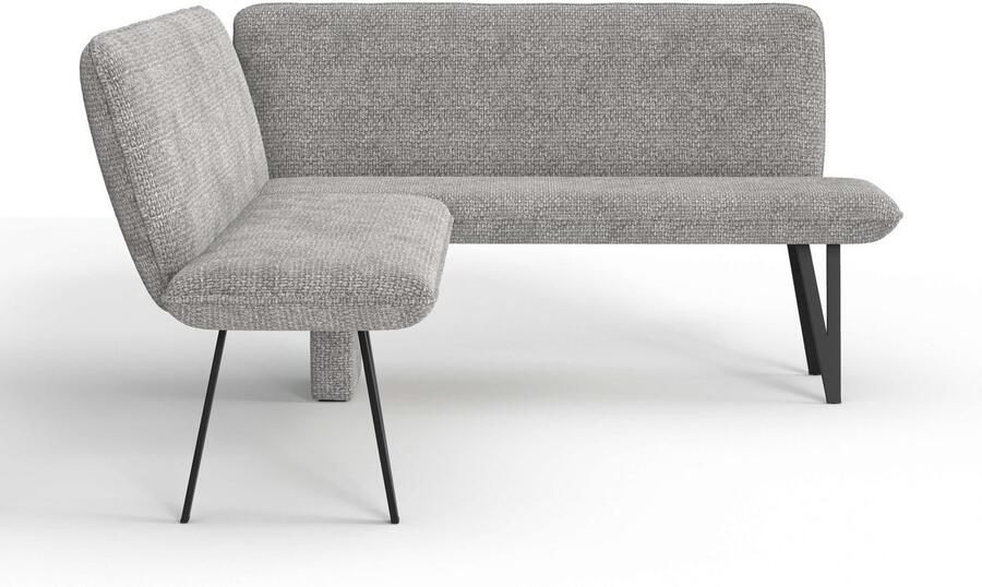 Home affaire Hoekbank Mily Keukenbank Kussenbank Eettafelbank 205x164 cm Moderne bank en kleuren aantal zitplaatsen: 5 vrij in de ruimte te plaatsen - Foto 3