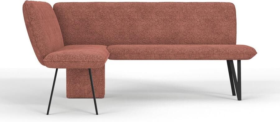 Home affaire Hoekbank Mily Keukenbank Kussenbank Eettafelbank 205x164 cm Moderne bank en kleuren aantal zitplaatsen: 5 vrij in de ruimte te plaatsen - Foto 6