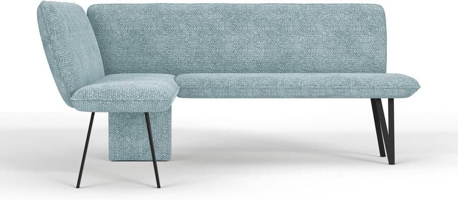 Home affaire Hoekbank Mily Keukenbank Kussenbank Eettafelbank 205x164 cm Moderne bank en kleuren aantal zitplaatsen: 5 vrij in de ruimte te plaatsen - Foto 5