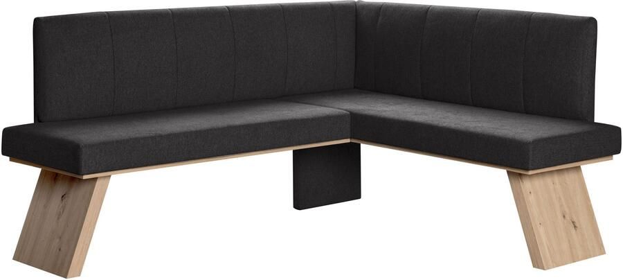 Home affaire Hoekbank Nina keukenbank gestoffeerde bank eettafelbank breedte 185x 150 cm - Foto 5