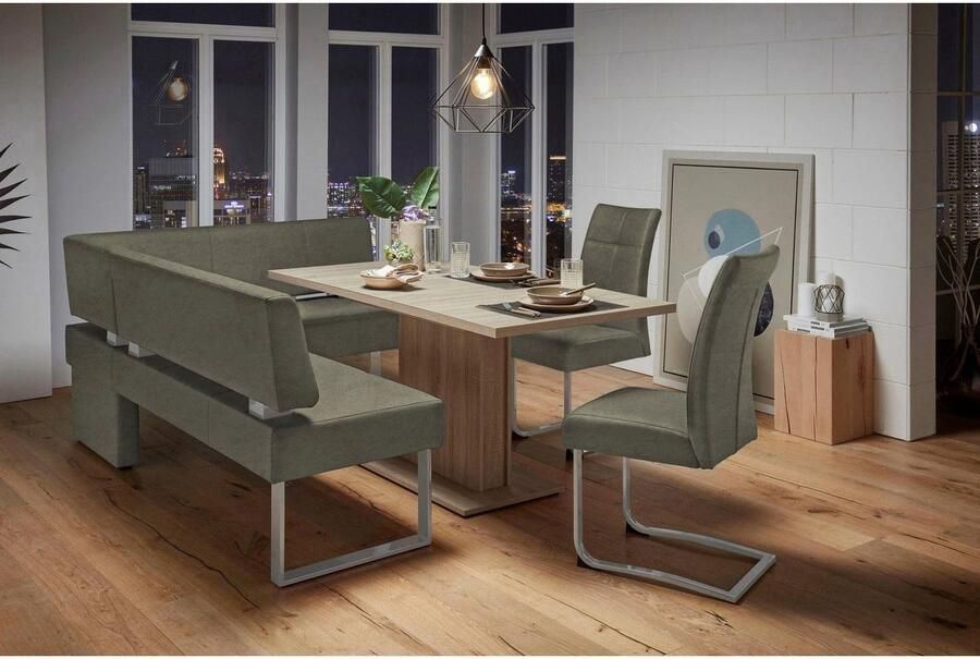 Home affaire Hoekbank RAB in 2 breedten (180 of 200 cm) bekleding in verschillende kwaliteiten - Foto 3