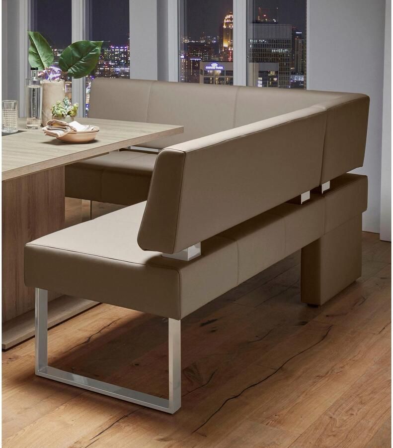 Home affaire Hoekbank RAB in 2 breedten (180 of 200 cm) bekleding in verschillende kwaliteiten