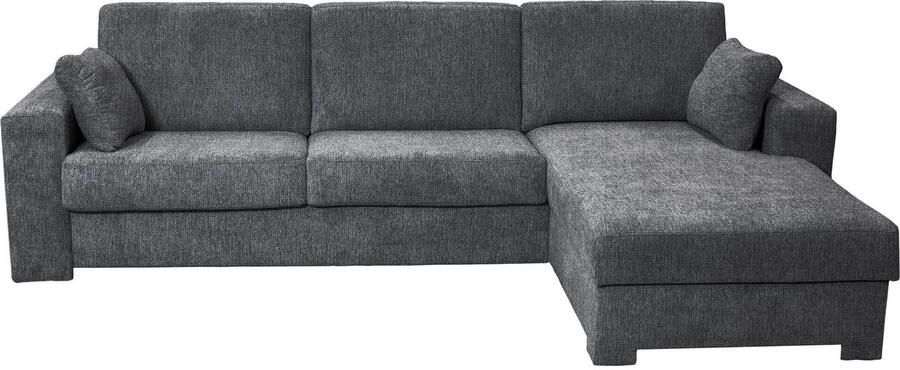 Home affaire Hoekbank Roma "L" slaapfunctie met ondervering Matras hoogte 14 cm ligmaat ca 163x198 cm L-vorm - Foto 7