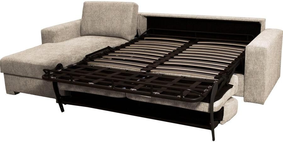 Home affaire Hoekbank Roma "L" slaapfunctie met ondervering Matras hoogte 14 cm ligmaat ca 163x198 cm L-vorm - Foto 5