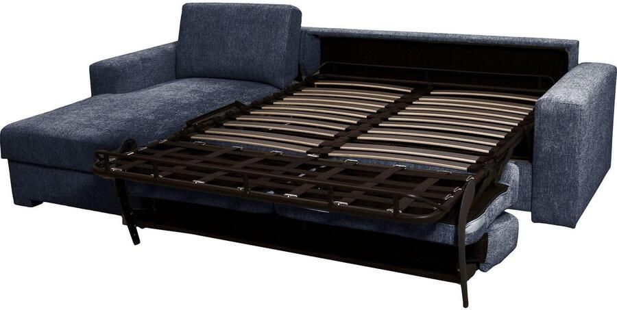 Home affaire Hoekbank Roma "L" slaapfunctie met ondervering Matras hoogte 14 cm ligmaat ca 163x198 cm L-vorm - Foto 5