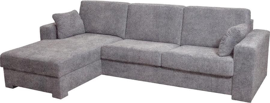 Home affaire Hoekbank Roma "L" slaapfunctie met ondervering Matras hoogte 14 cm ligmaat ca 163x198 cm L-vorm - Foto 13