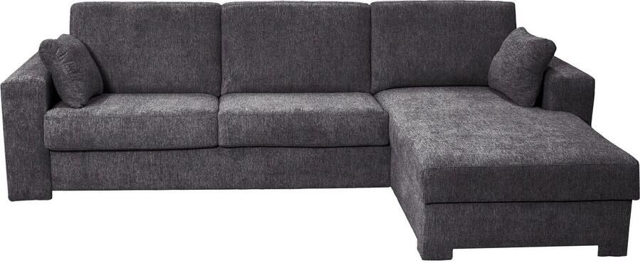 Home affaire Hoekbank Roma "L" slaapfunctie met ondervering Matras hoogte 14 cm ligmaat ca 163x198 cm L-vorm - Foto 7