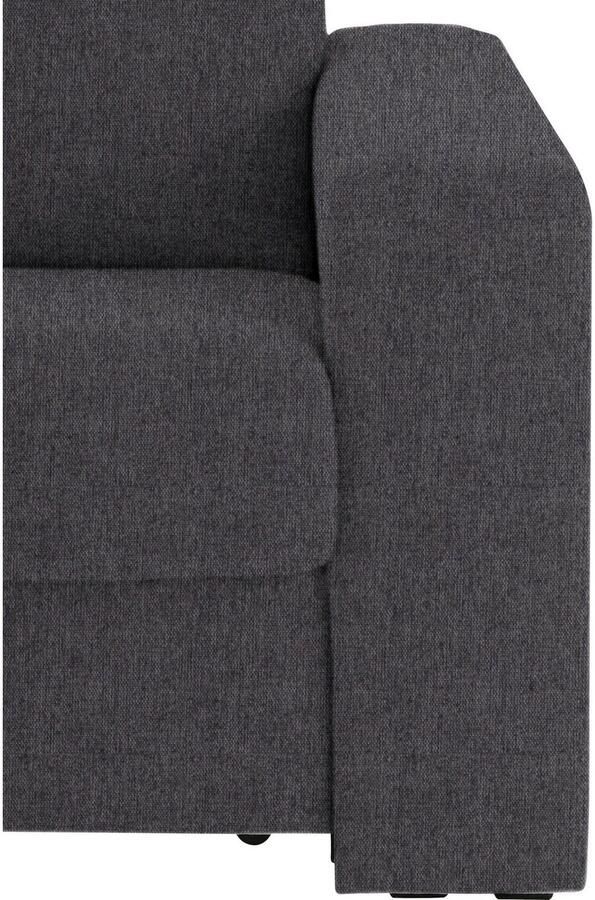 Home affaire Hoekbank Roma "L" slaapfunctie met ondervering Matras hoogte 14 cm ligmaat ca 163x198 cm L-vorm - Foto 2